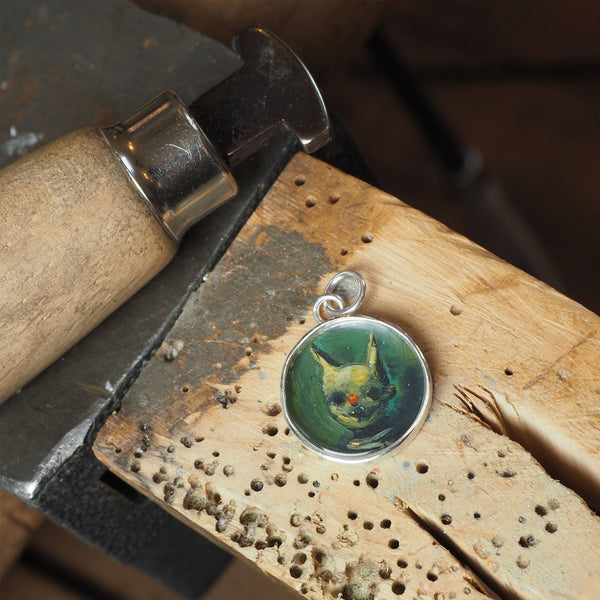commission a custom painted pendant
