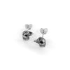 Pigeon Head Silver Earrings