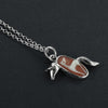 Giddy-up! horse cameo necklace