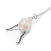 Egg with Legs pearl necklace