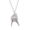 Egg with Legs pearl necklace