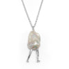 Egg with Legs pearl necklace