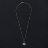 Ghostly Eye Rock Crystal intaglio necklace