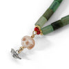 Jade and Green Aventurine necklace with a skull pearl