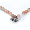 customisable red wave jasper bracelet
