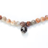 customisable red wave jasper bracelet