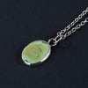 Turquoise Map Monster intaglio necklace