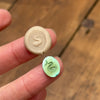 Turquoise Map Monster intaglio necklace