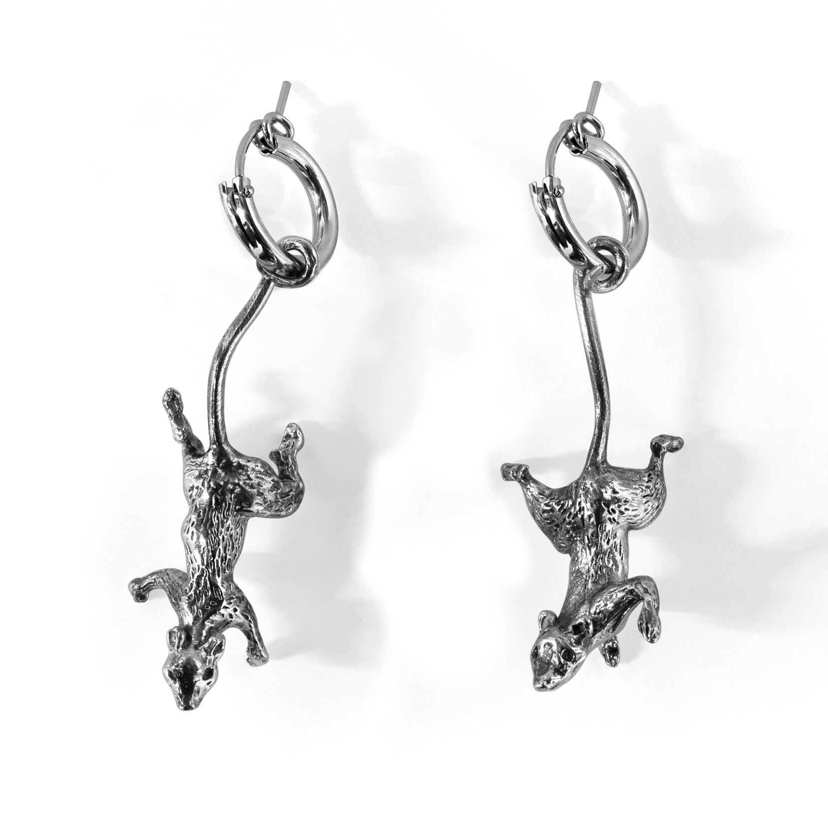 Rat Creole Hoop earrings