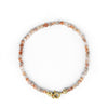 customisable red wave jasper bracelet