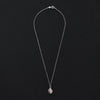 Rose Quartz Skull intaglio necklace
