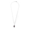 Gem studded Sweet Tooth Silver Necklace
