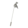 Bear Lapel Silver Pin