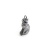 Skelecat Silver Charm