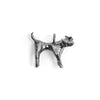Two-Headed Hound Silver Charm