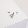 Mrs Fountain's Garden Silver Earring