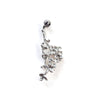 Mrs Fountain's Garden Silver Earring