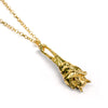 Gold vermeil Fangalabolo Bat Necklace