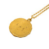 Gold Vermeil She-Wolf Roman Coin Necklace