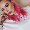 Scout Silver Necklace modelled by Instagram itslikelymakeup