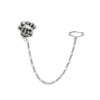 Nameless God pin and safety chain
