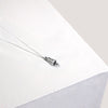 Scout Silver Necklace side view