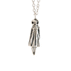 Scout Silver Necklace 360 rotation