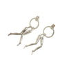 Jack Rabbit Slim's Twist Silver Earrings