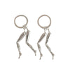 Jack Rabbit Slim's Twist Silver Earrings