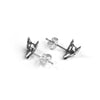 Beheaded Skinwalker Stud Silver Earrings