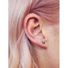 Skull Stud Silver Earrings