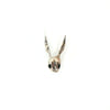 Skull rabbit lapel/tie stud
