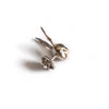 Skull rabbit lapel/tie stud