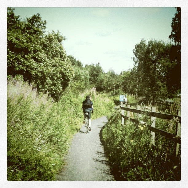 Cycling Newcastle to Newton