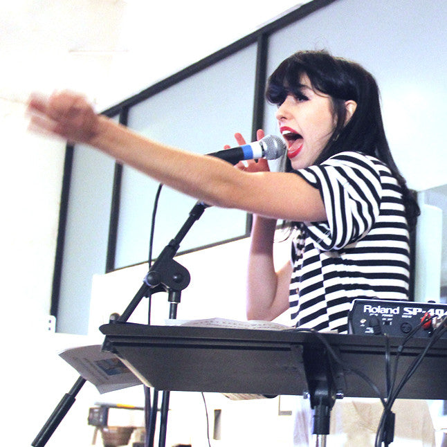 video: KIMBRA's Album launch and group show