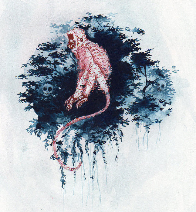 blood monkeys and skull sloths