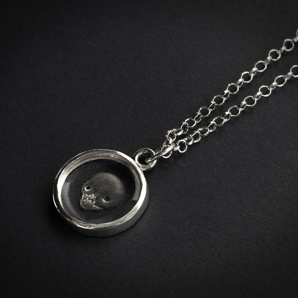 Rock Crystal Skull intaglio