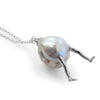 Egg with Legs pearl necklace