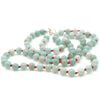 Chinese Amazonite knotted necklace