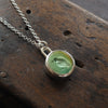 Turquoise Bird intaglio necklace