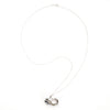 Baroque pearl cat necklace