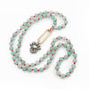 Chinese Amazonite knotted necklace