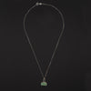 Turquoise Crypt intaglio necklace