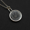 Rabbit reverse intaglio necklace