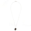 Drop catch smoky quartz necklace