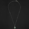 Frog turquoise intaglio necklace
