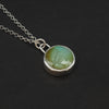 Frog turquoise intaglio necklace