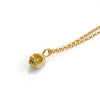Gold Vermeil Skull Necklace