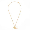 Gold Vermeil Fox necklace