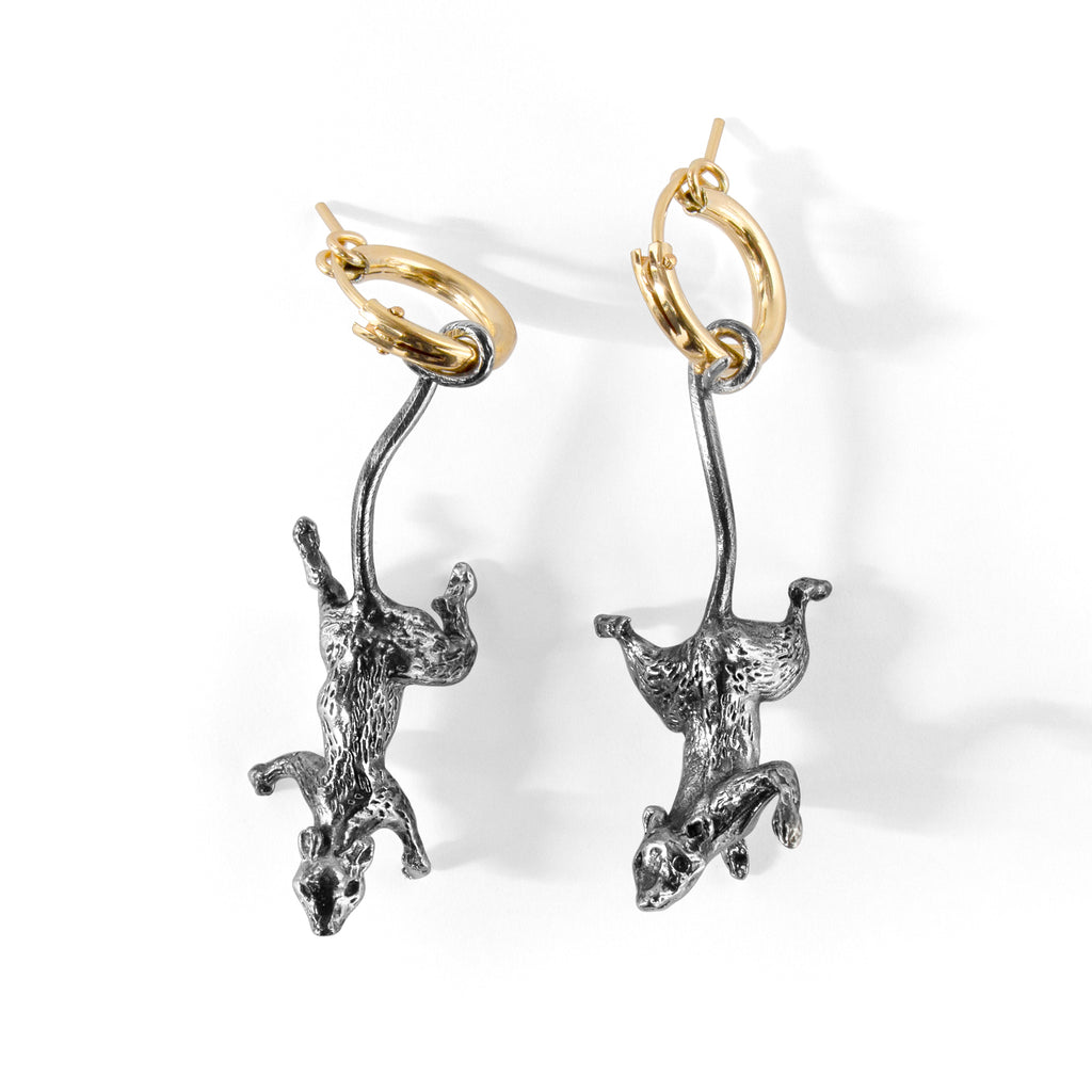 Rat Creole Hoop earrings
